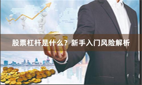 股票杠杆是什么?新手入门风险解析